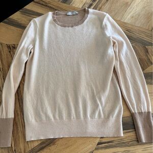 Everlane Tan Cashmere Sweater